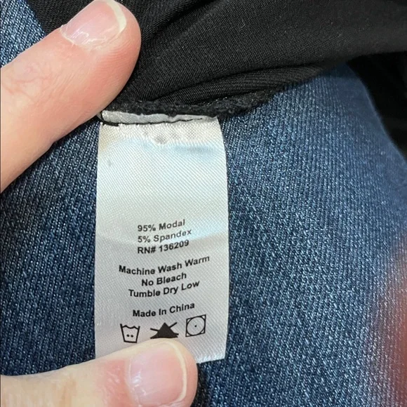 Hatch The Legging Layer Black Modal Maternity Postpartum Medium - Picture 7 of 7